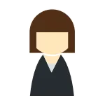 Female Suit SVG Icon